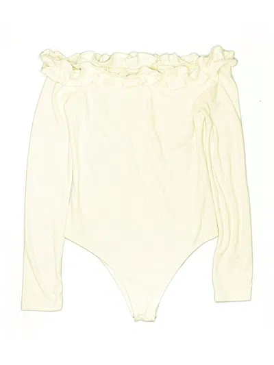 Pre-owned Glam Bodysuit In White