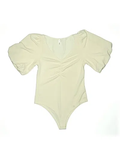 Pre-owned Glam Bodysuit In White