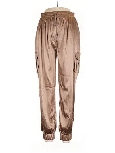 Pre-owned Glam Cargo Pants In Brown