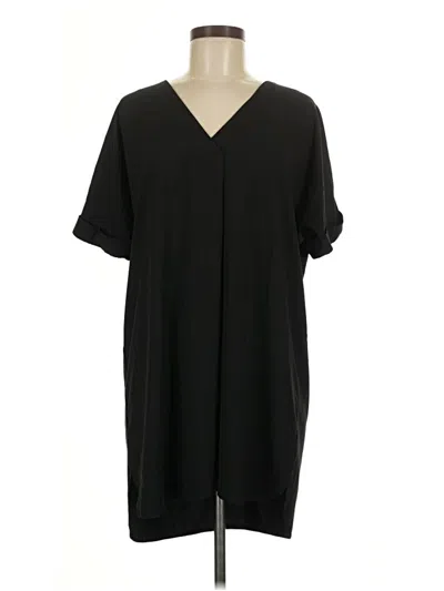 Pre-owned Glam Casual Dress In Black