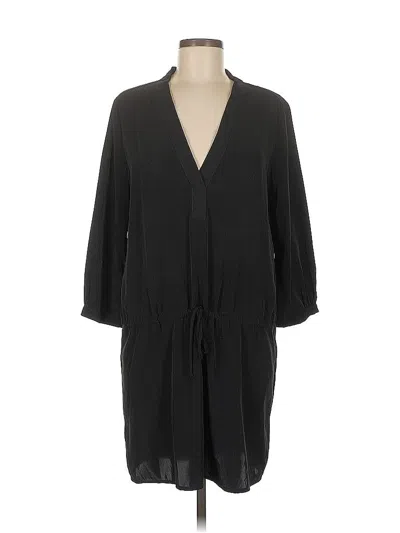 Pre-owned Glam Casual Dress In Black