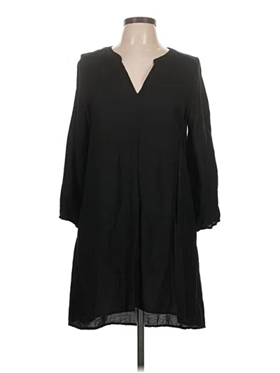 Pre-owned Glam Casual Dress In Black
