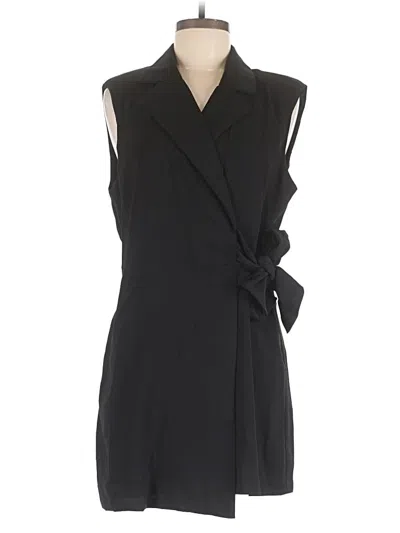 Pre-owned Glam Casual Dress In Black