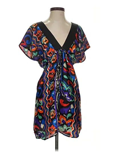 Pre-owned Glam Casual Dress In Blue