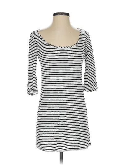 Pre-owned Glam Casual Dress In Gray