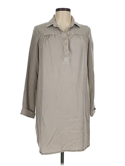 Pre-owned Glam Casual Dress In Gray