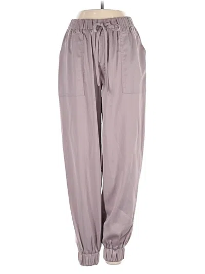Pre-owned Glam Casual Pants In Gray