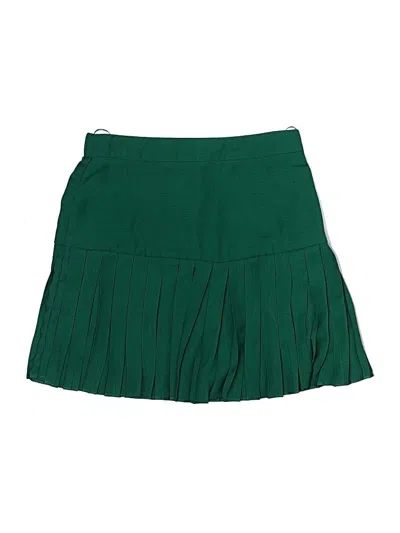 Pre-owned Glam Casual Skirt In Green