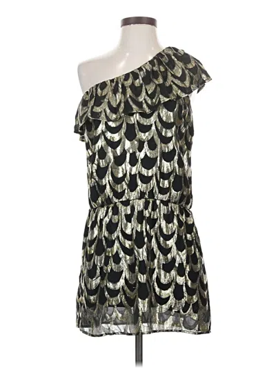 Pre-owned Glam Cocktail Dress In Silver