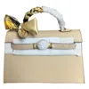 Glam Collections Glam Signature Mini Purse In Beige