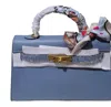 Glam Collections Glam Signature Mini Purse In Blue