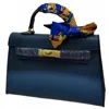 Glam Collections Glam Signature Mini Purse In Lake Blue