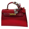 Glam Collections Glam Signature Mini Purse In Red