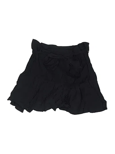 Pre-owned Glam Formal Skirt In Black
