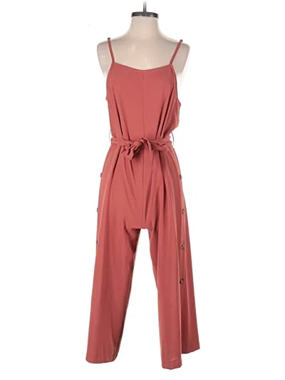 Pre-owned Glam Jumpsuit In Brown