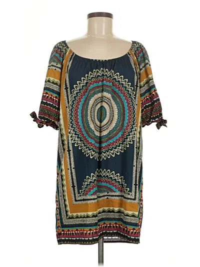 Pre-owned Glam Kimono In Blue