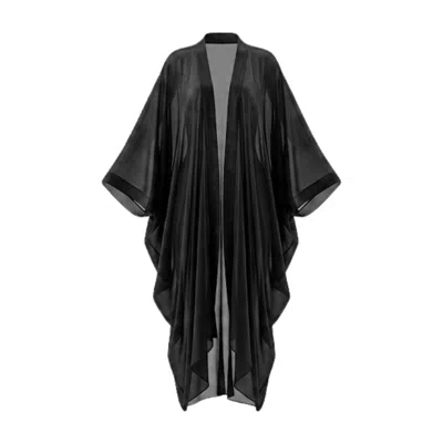 Glam On You Women's Black Laurelin Robe