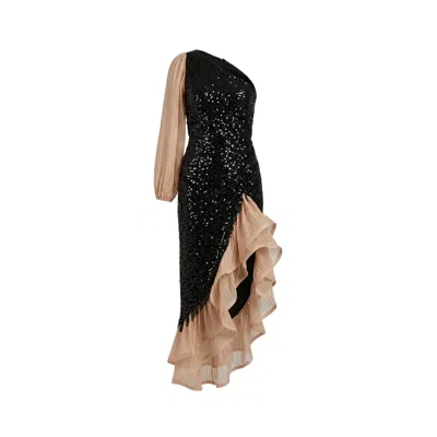 Glam On You Women's Blue Georgia Gown In Multi
