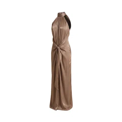 Glam On You Women's Brown Aladina Dress