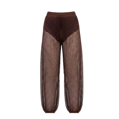 Glam On You Women's Brown Ariel Pants