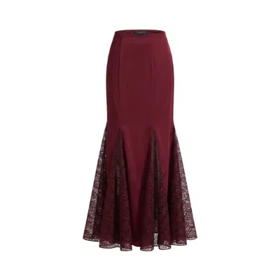 Glam On You Women's Nalin Skirt Red