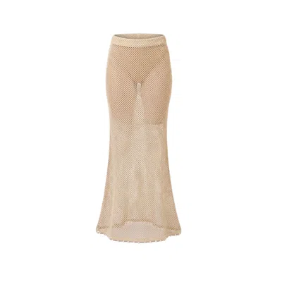 Glam On You Women's Neutrals Cory Skirt In Brown