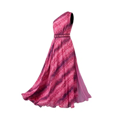 Glam On You Women's Red Arleth Dress In Pink