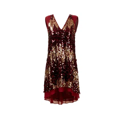 Glam On You Women's Red Avery Dress