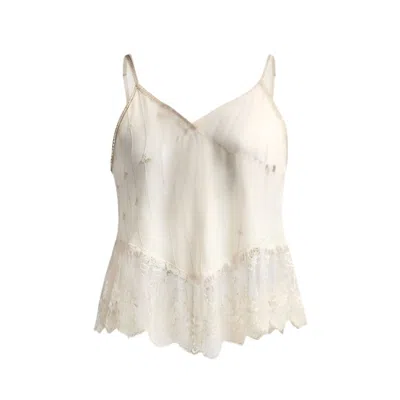 Glam On You Women's White Ciela Top