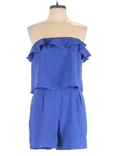 Pre-owned Glam Romper In Blue