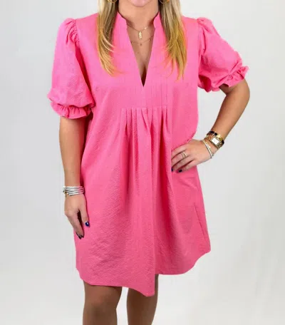 Glam Sache Around Mini Dress In Pink