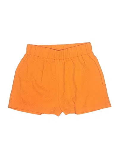Pre-owned Glam Shorts In Orange