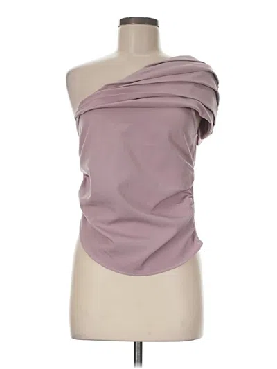 Pre-owned Glam Sleeveless Blouse In Purple