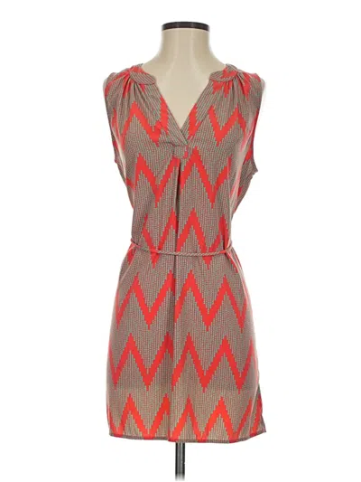 Pre-owned Glam Sleeveless Blouse In Red