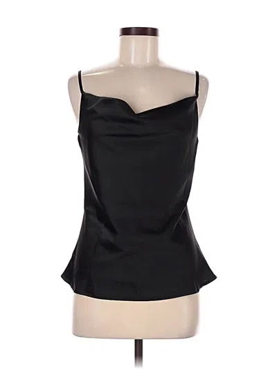 Pre-owned Glam Sleeveless Top Black Strapless Neckline Tops