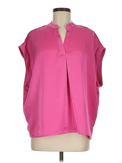 Pre-owned Glam Sleeveless T-shirt In Pink