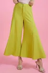 GLAM TIME TO SHINE PANTS IN LIME GREEN