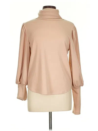 Pre-owned Glam Turtleneck Sweater In Brown