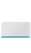 Glamcor Riki Powerful Lighted Makeup Mirror And Power Bank In 白色