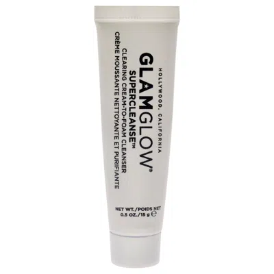 Glamglow Supercleanse Clearing Cream-to-foam Cleanser By  For Unisex - 0.5 oz Cleanser In White