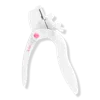 Glamnetic Adjustable Nail Clipper In White