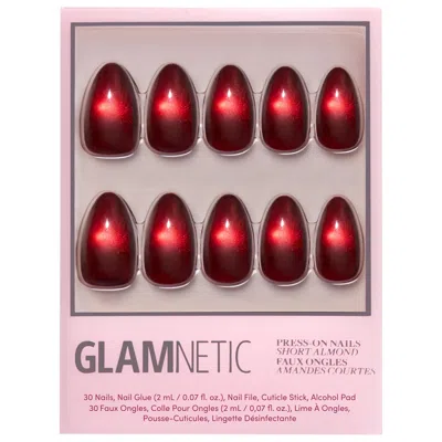 Glamnetic Premium Press-on Nail Kit Frosted Cranberry