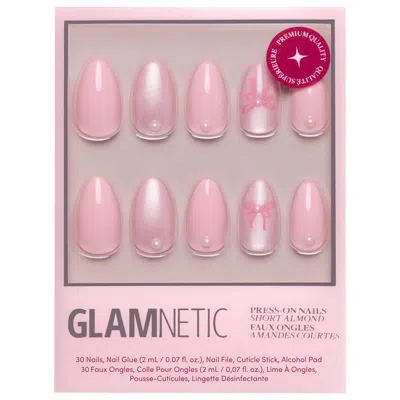 Glamnetic Premium Press-on Nail Kit Love Knot In Pink