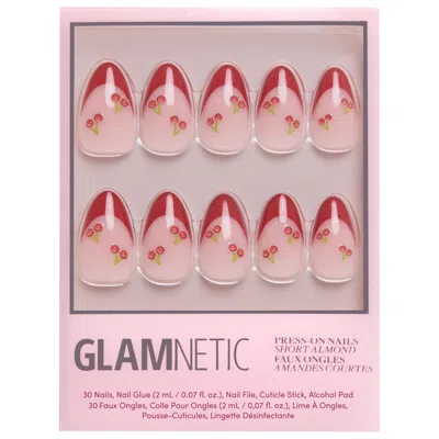 Glamnetic Premium Press-on Nail Kit Cherry Bomb In Red