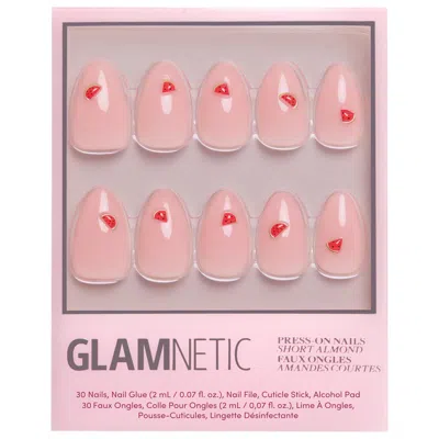 Glamnetic Premium Press-on Nail Kit Juicy Slice In Pink