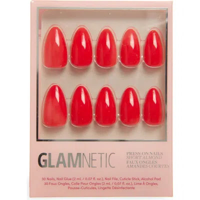 Glamnetic Press-on Nails Set In Fiery Red