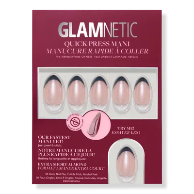 Glamnetic Quick Press Mani - French Noir