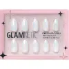 Glamnetic Short Almond Press-on Nails Set In Silver