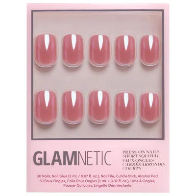 Glamnetic Signature Press-on Nail Kit Mauve On Up In Pink