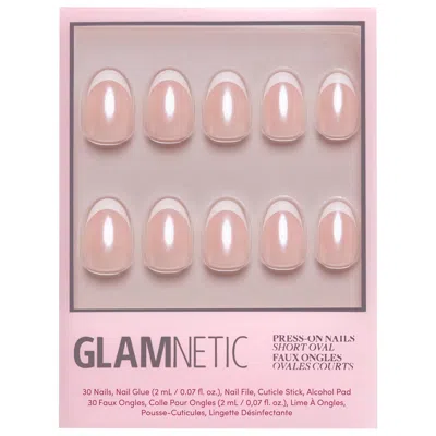 Glamnetic Signature Press-on Nail Kit Pearlfect In Transparent